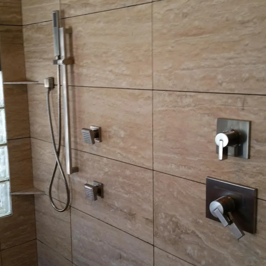 Shower fixture installation for Water Heater Replacement in Delano